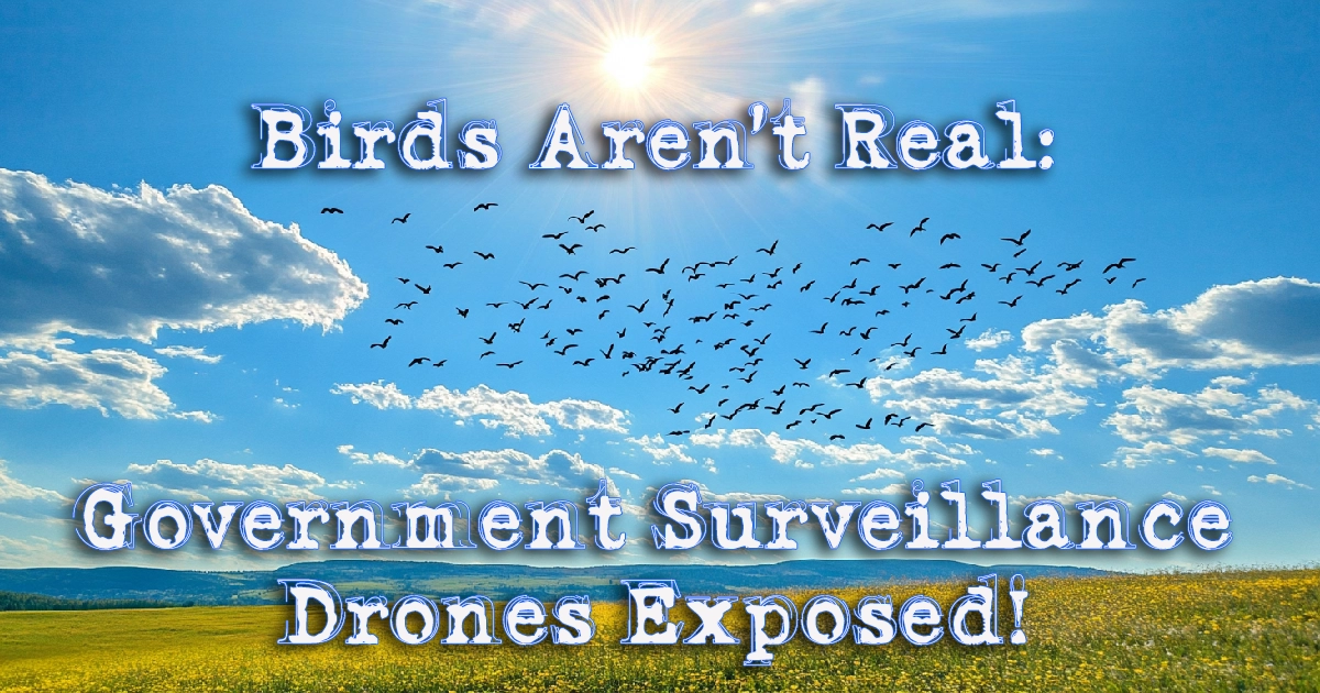 Birds Are Not Real: Government Surveillance Drones Exposed!